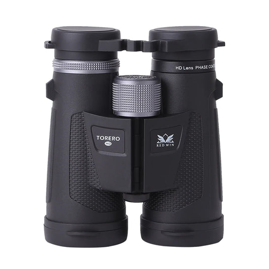 Red Win Torero HD 10x42 Binoculars Compact Waterproof FMC Hunting Optics Black