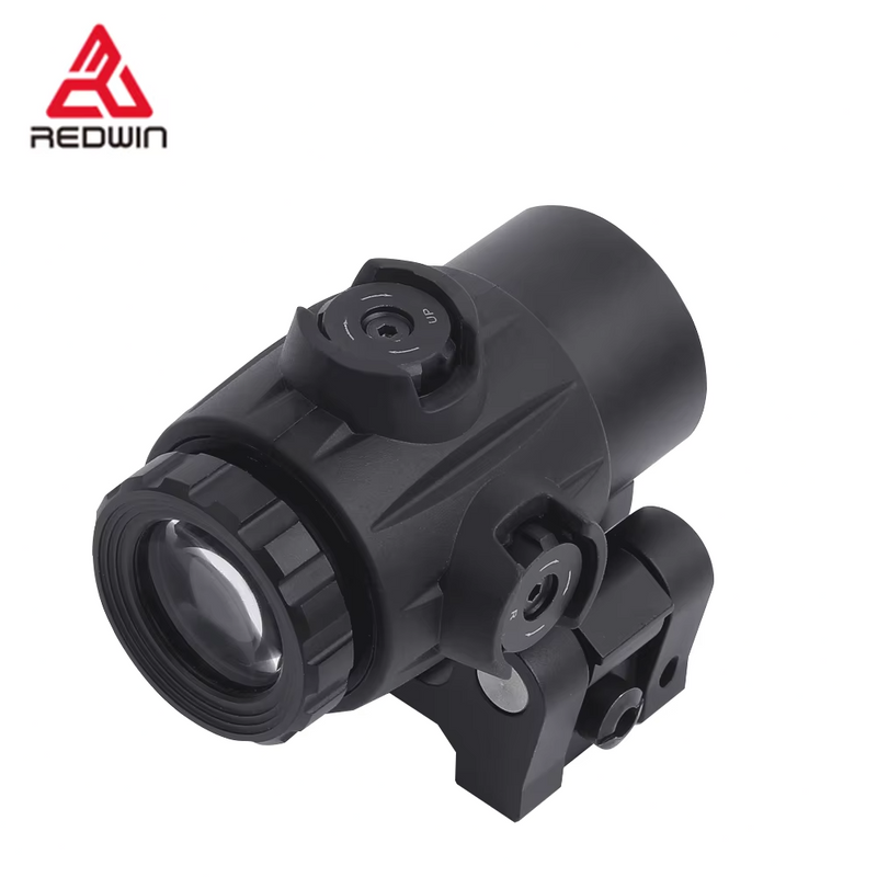 Load image into Gallery viewer, Red Win Hellcat 3x Magnifier Compact Flip-to-Side QD Mount Co-Witness
