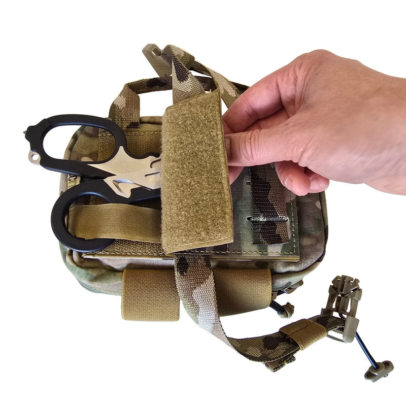 Load image into Gallery viewer, MUCTAC IFAK Rip Away Medical Pouch MOLLE 500D Nylon EMT First Aid Utility Bag
