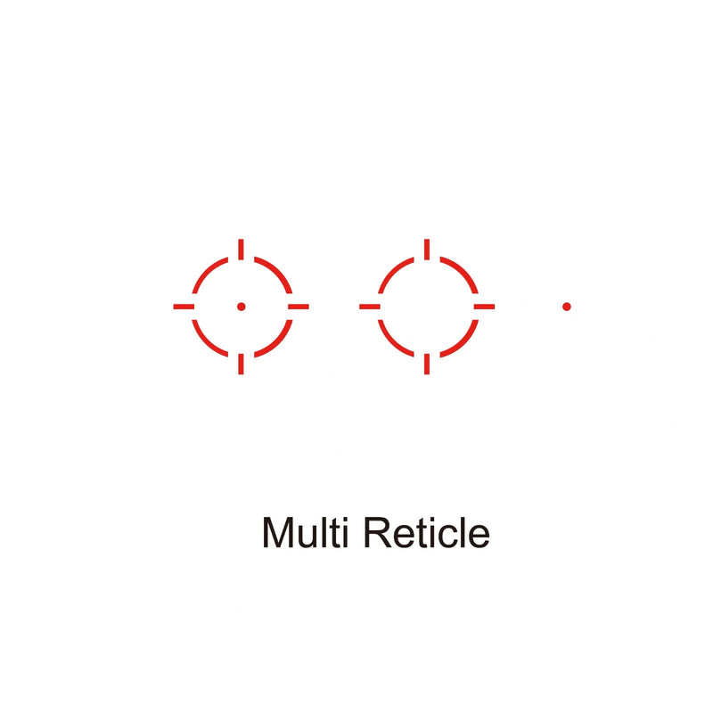 Load image into Gallery viewer, Red Win Cherno RWD52 Mini Red Dot Sight Solar Multi Reticle Motion Sensor Opt
