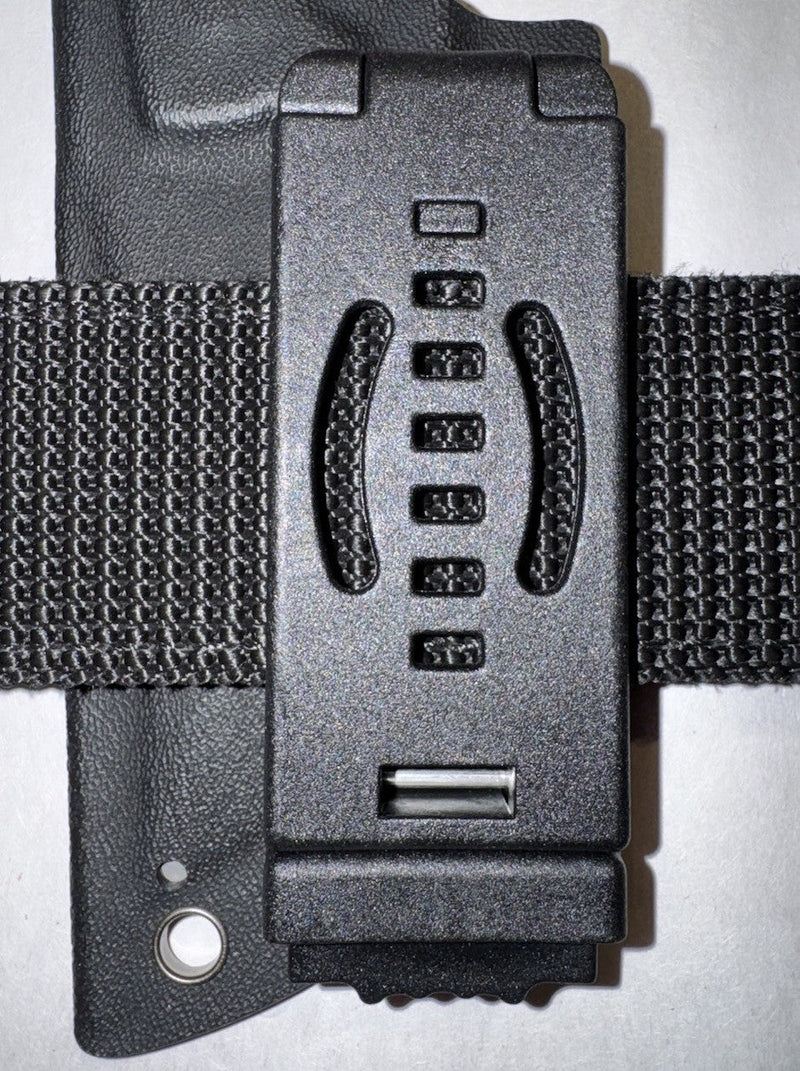 Load image into Gallery viewer, MUCITUP Universal Belt Clip 2” Adjustable Quick Release Kydex Mount
