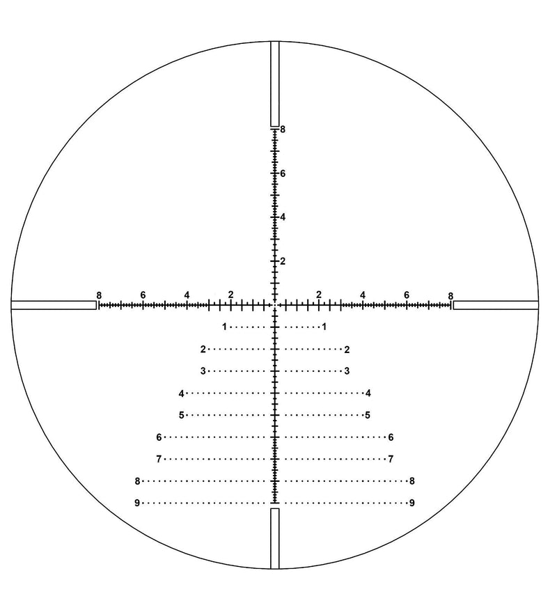 Load image into Gallery viewer, Red Win High Definition Tactical Scope 4-16x44 FFP - Waterproof, 30mm
