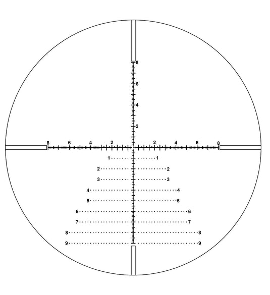 Red Win High Definition Tactical Scope 4-16x44 FFP - Waterproof, 30mm