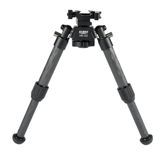 Linkogear HB-C02 Carbon Fiber Bipod QD Picatinny 7–9.8" Cant, Swivel