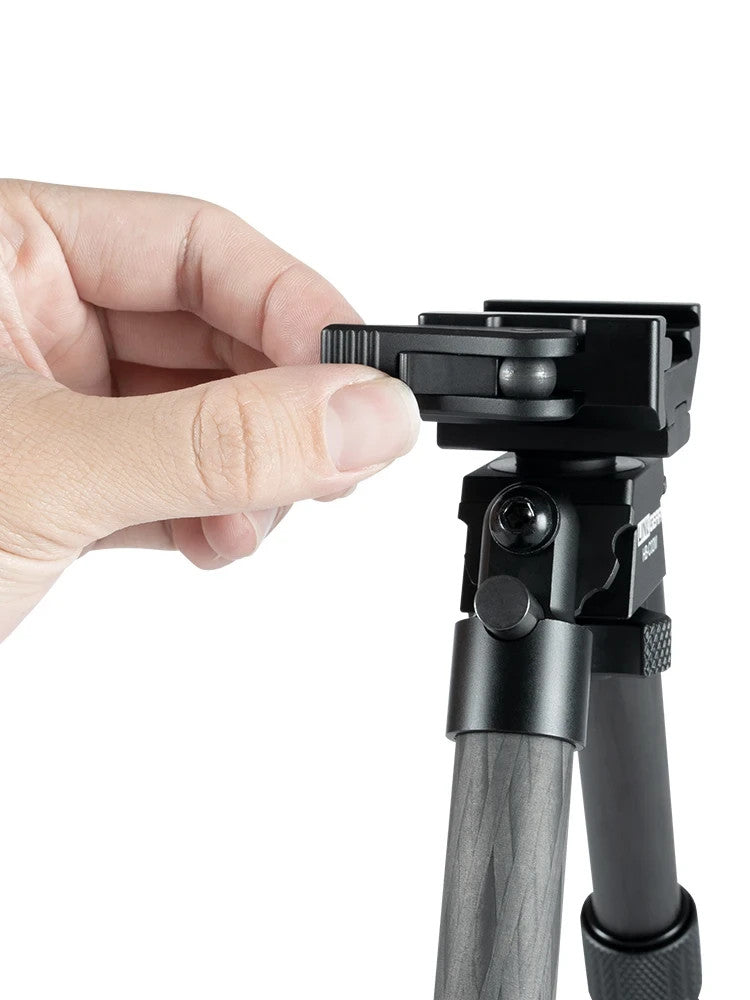 Load image into Gallery viewer, Linkogear HB-C02 Carbon Fiber Bipod QD Picatinny 7–9.8" Cant, Swivel
