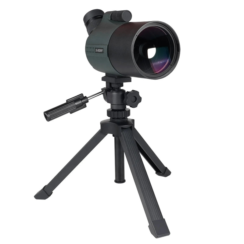 Load image into Gallery viewer, SVBony SV41 Pro Spotting Scope 28-84x80 Angled Zoom HD Optic w/ Tripod Mount
