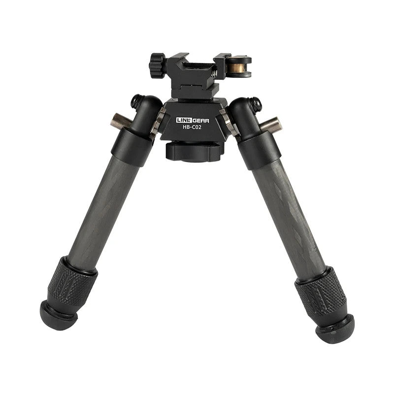Load image into Gallery viewer, Linkogear HB-C02 Carbon Fiber Bipod QD Picatinny 7–9.8" Cant, Swivel
