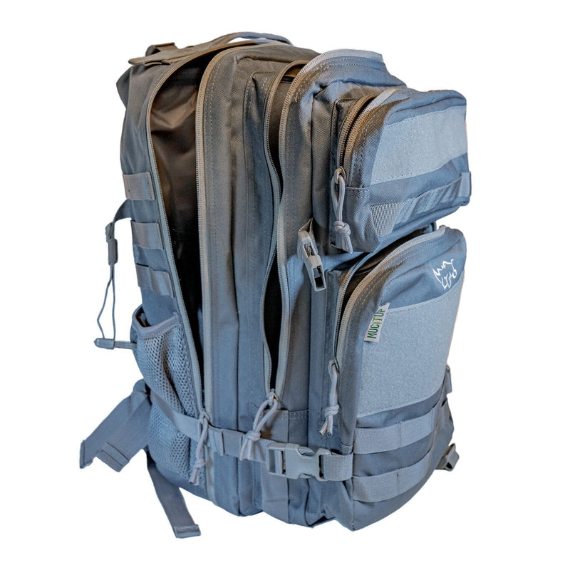 Load image into Gallery viewer, MUCITUP Rhino MUCPAC Tactical Backpack 500D Nylon MOLLE EDC - Grey, Black, &amp; MCBK
