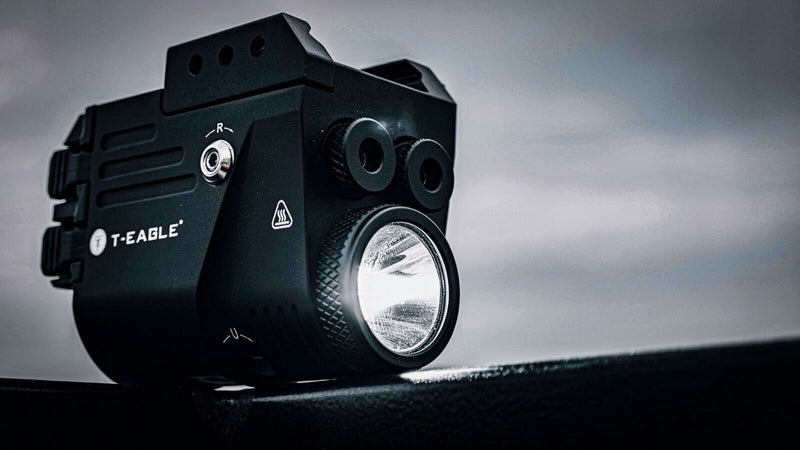 Load image into Gallery viewer, T-Eagle TL-2S Weapon Light &amp; Laser – 500 Lumen, Red/Green Laser, USB Rechargeabl
