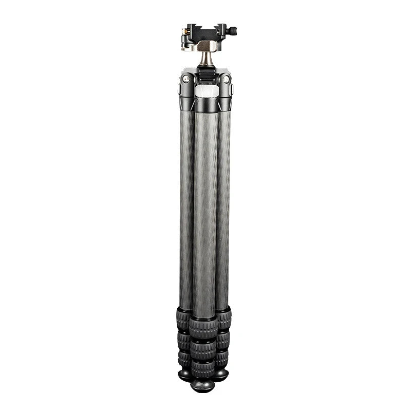 Load image into Gallery viewer, Linkogear Carbon Fiber Tripod – Picatinny/Arca, 64&quot; Max, 66lb Capacity - Black
