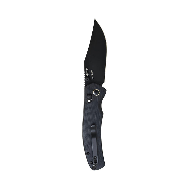 Load image into Gallery viewer, MUCTAC Ember &amp; Smoke Folding Knife – 14C28N Steel, Crossbar Lock, EDC
