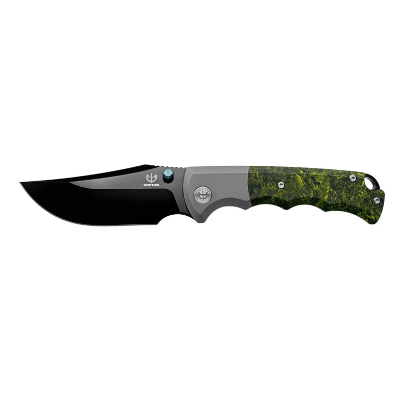 Load image into Gallery viewer, Sharp Blade - M390 Folding Knife Titanium Carbon Fiber Handle Premium Pocket Knife
