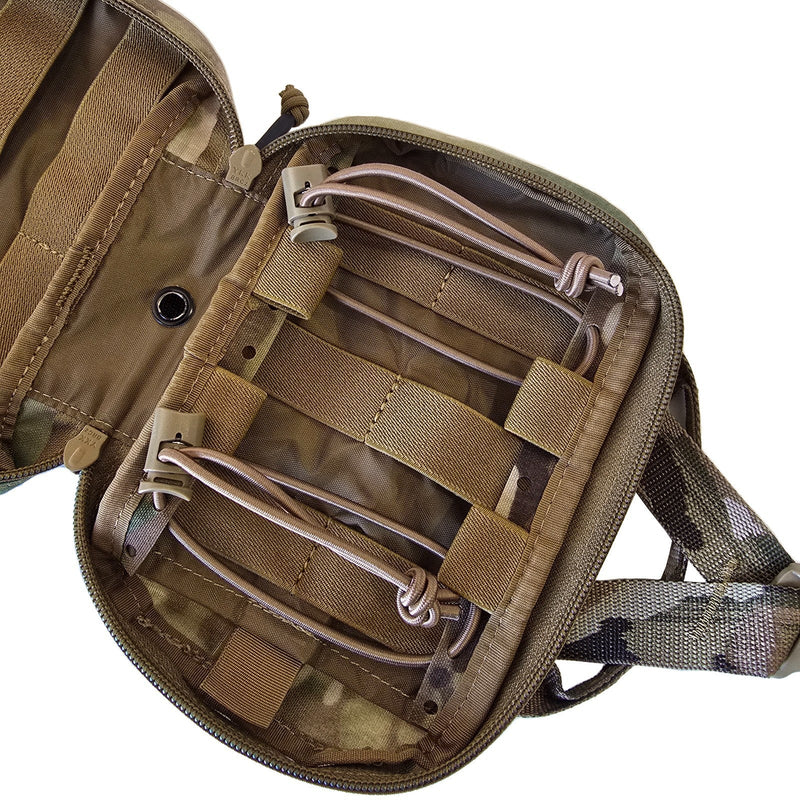 Load image into Gallery viewer, MUCTAC IFAK Rip Away Medical Pouch MOLLE 500D Nylon EMT First Aid Utility Bag
