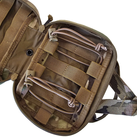 MUCTAC IFAK Rip Away Medical Pouch MOLLE 500D Nylon EMT First Aid Utility Bag