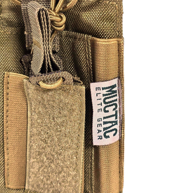 Load image into Gallery viewer, MUCTAC Kangaroo Triple Mag Pouch MOLLE 5.56 &amp; 9mm 1000D Nylon Black
