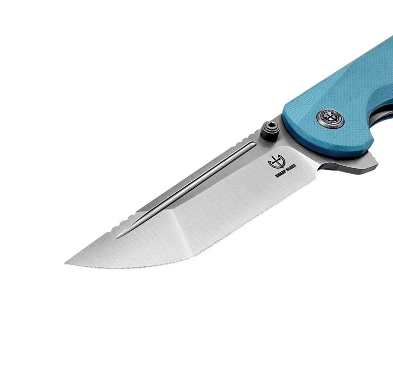 Load image into Gallery viewer, Sharp Blade - Compact 14C28N Folding Knife G10 Handle Flipper Liner Lock EDC
