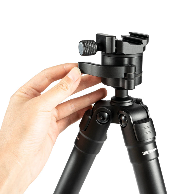 Load image into Gallery viewer, Linkogear HT-293A Tactical Shooting Tripod Picatinny Arca Swiss 61” 66lb
