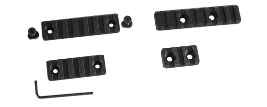 LINKOGEAR MLOK-Style Picatinny Rail 3-13 Slot 6061-T6 Aluminum + Hardware Tool