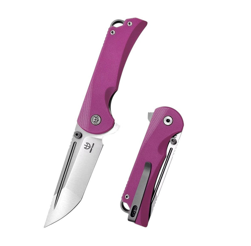 Load image into Gallery viewer, Sharp Blade - Compact 14C28N Folding Knife G10 Handle Flipper Liner Lock EDC
