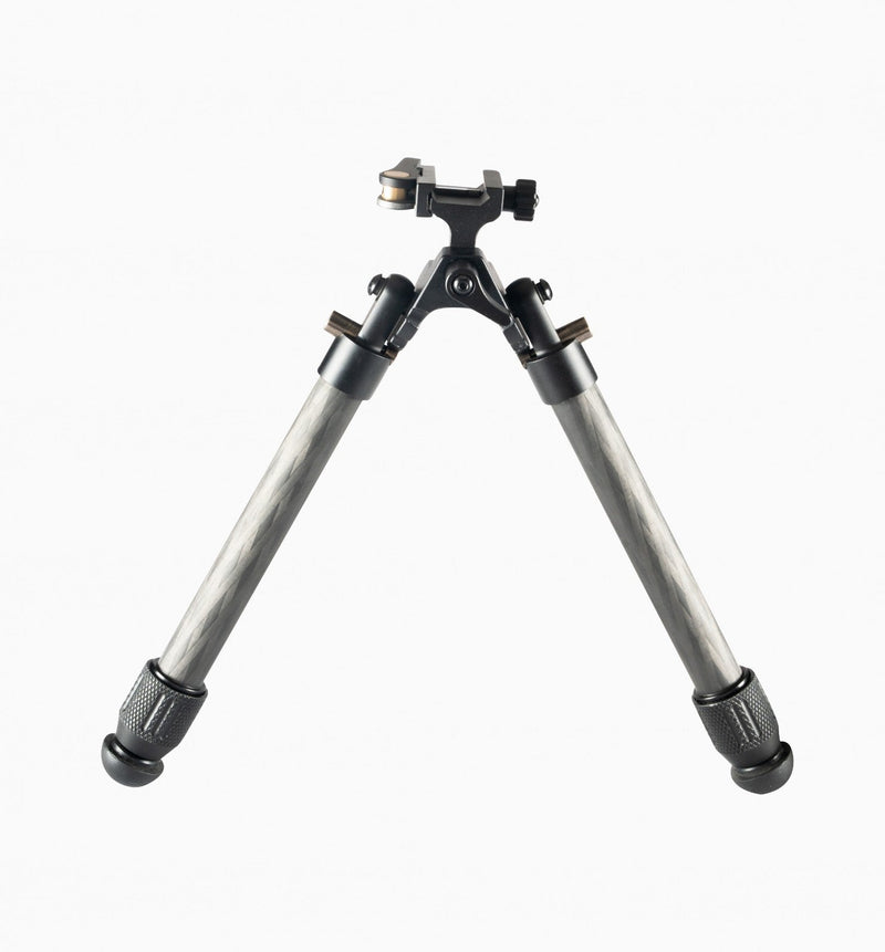 Load image into Gallery viewer, Linkogear HB-C01L Carbon Fiber Tac Bipod – QD Picatinny – Rubber &amp; Spike Feet
