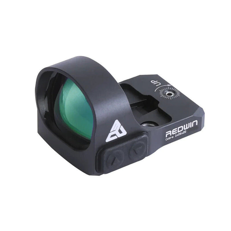 Load image into Gallery viewer, Red Win Cobra 28x20 Green Dot Sight - ALS &amp; Manual, IPX67, 8-Level Illumination
