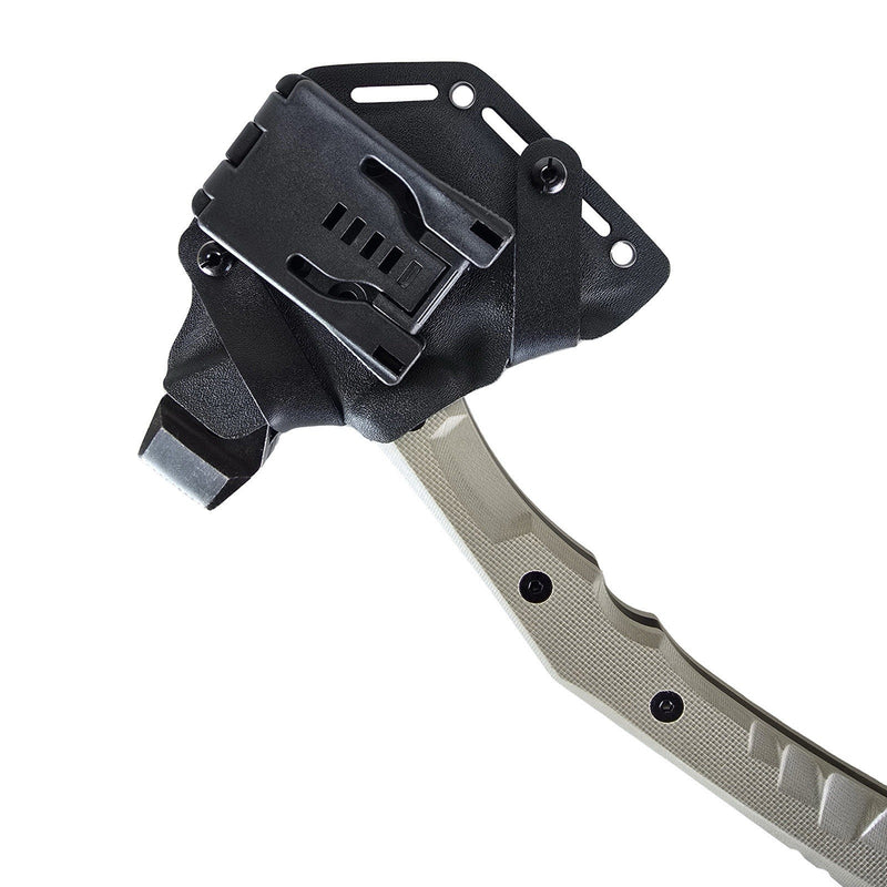 Load image into Gallery viewer, MUCITUP MUCTAC Breach Bushcraft Axe Pry Tool w/ Kydex Sheath
