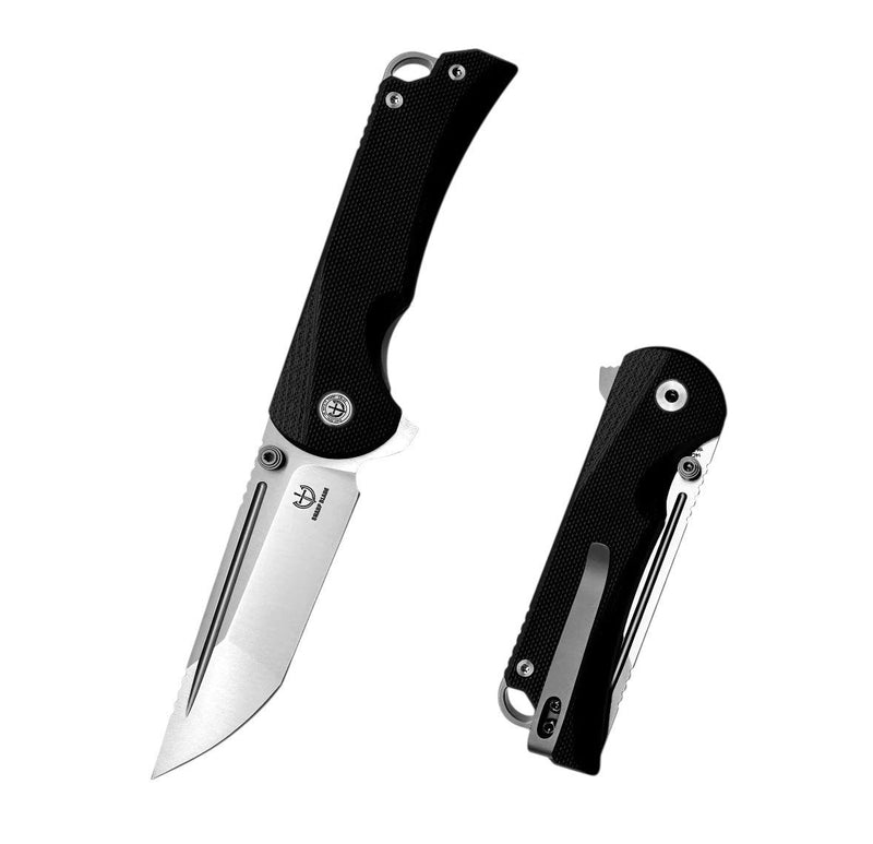 Load image into Gallery viewer, Sharp Blade - Compact 14C28N Folding Knife G10 Handle Flipper Liner Lock EDC
