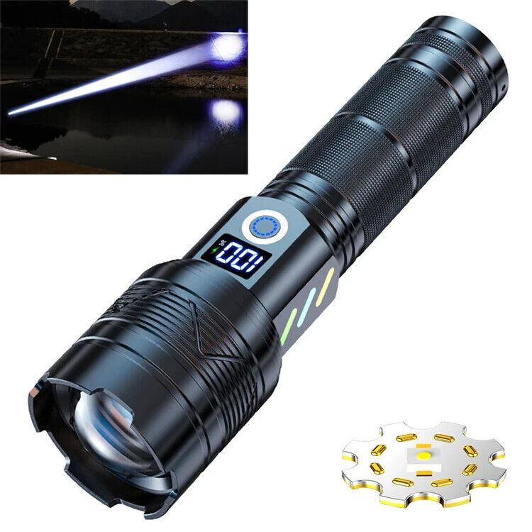 Load image into Gallery viewer, Blazer 5000 Tactical Flashlight &amp; 30W Powerbank, Military-Grade, 950,000 LM
