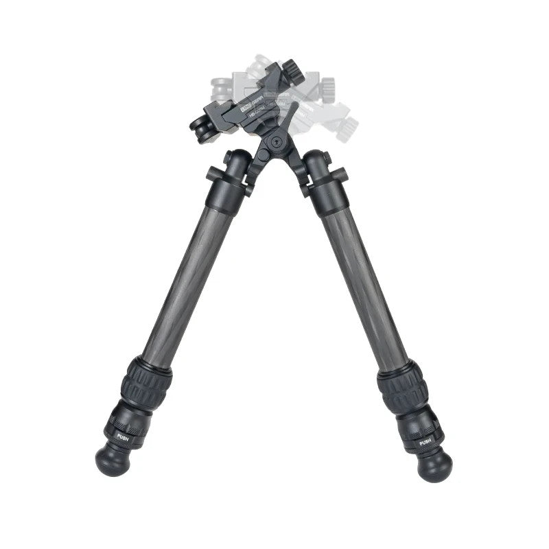 Load image into Gallery viewer, Linkogear HB-C06M Carbon Fiber Bipod 7.5"-25.9" Arca &amp; Picatinny
