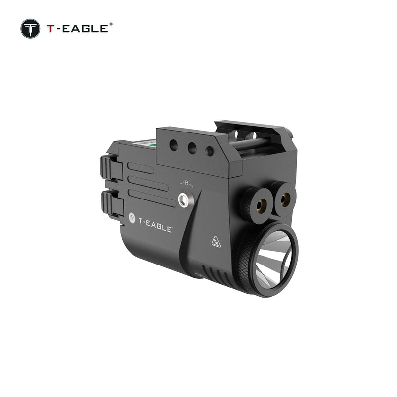 Load image into Gallery viewer, T-Eagle TL-2S Weapon Light &amp; Laser – 500 Lumen, Red/Green Laser, USB Rechargeabl
