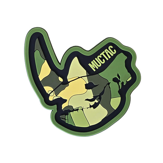 MUCITUP PVC Morale Patch Hook Back Tactical Hat Backpack Gear Multiple Designs