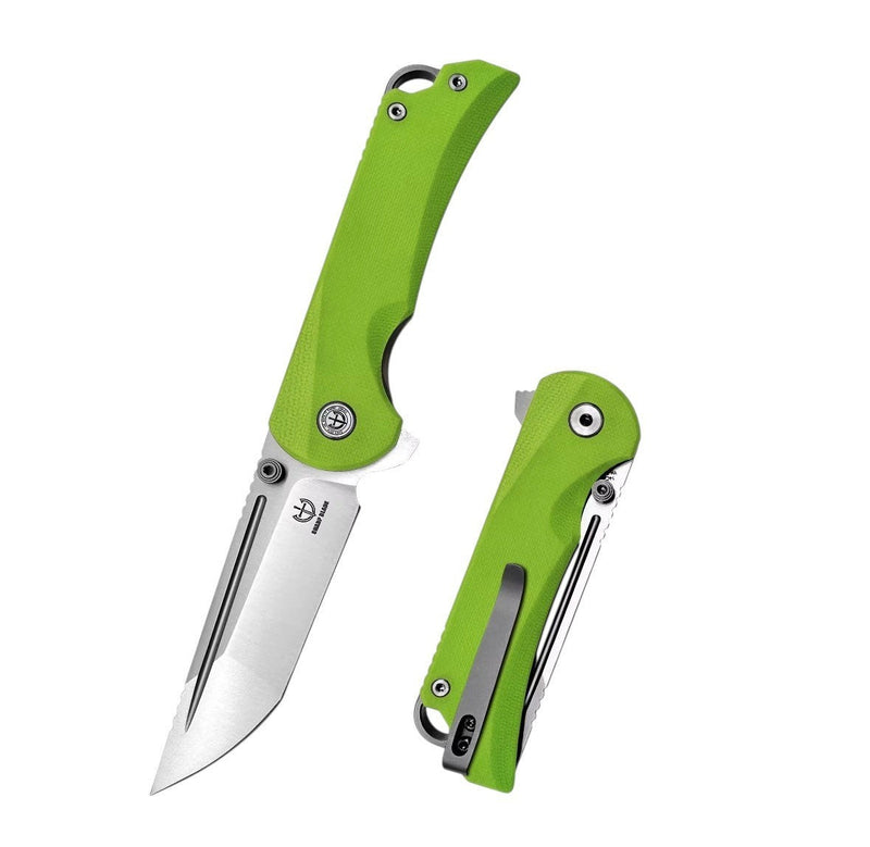 Load image into Gallery viewer, Sharp Blade - Compact 14C28N Folding Knife G10 Handle Flipper Liner Lock EDC
