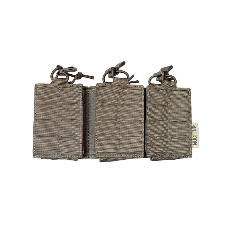 Load image into Gallery viewer, MUCTAC MOLLE Triple Rifle Mag Pouch – Built for Battle, Ready for Action
