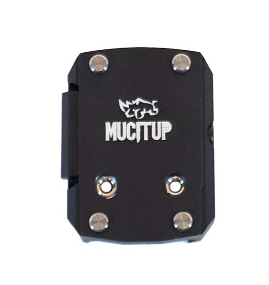 MUCTAC RMSc to Picatinny Adapter 6061-T6 Aluminum 21mm Base Stainless Inserts