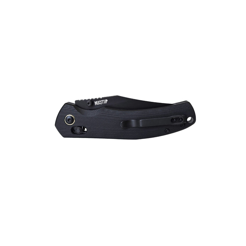 Load image into Gallery viewer, MUCTAC Ember &amp; Smoke Folding Knife – 14C28N Steel, Crossbar Lock, EDC
