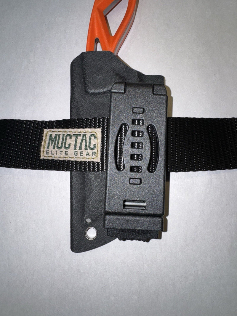 Load image into Gallery viewer, MUCITUP Universal Belt Clip 2” Adjustable Quick Release Kydex Mount
