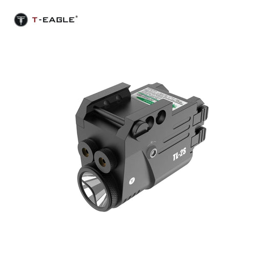 T-Eagle TL-2S Weapon Light & Laser – 500 Lumen, Red/Green Laser, USB Rechargeabl