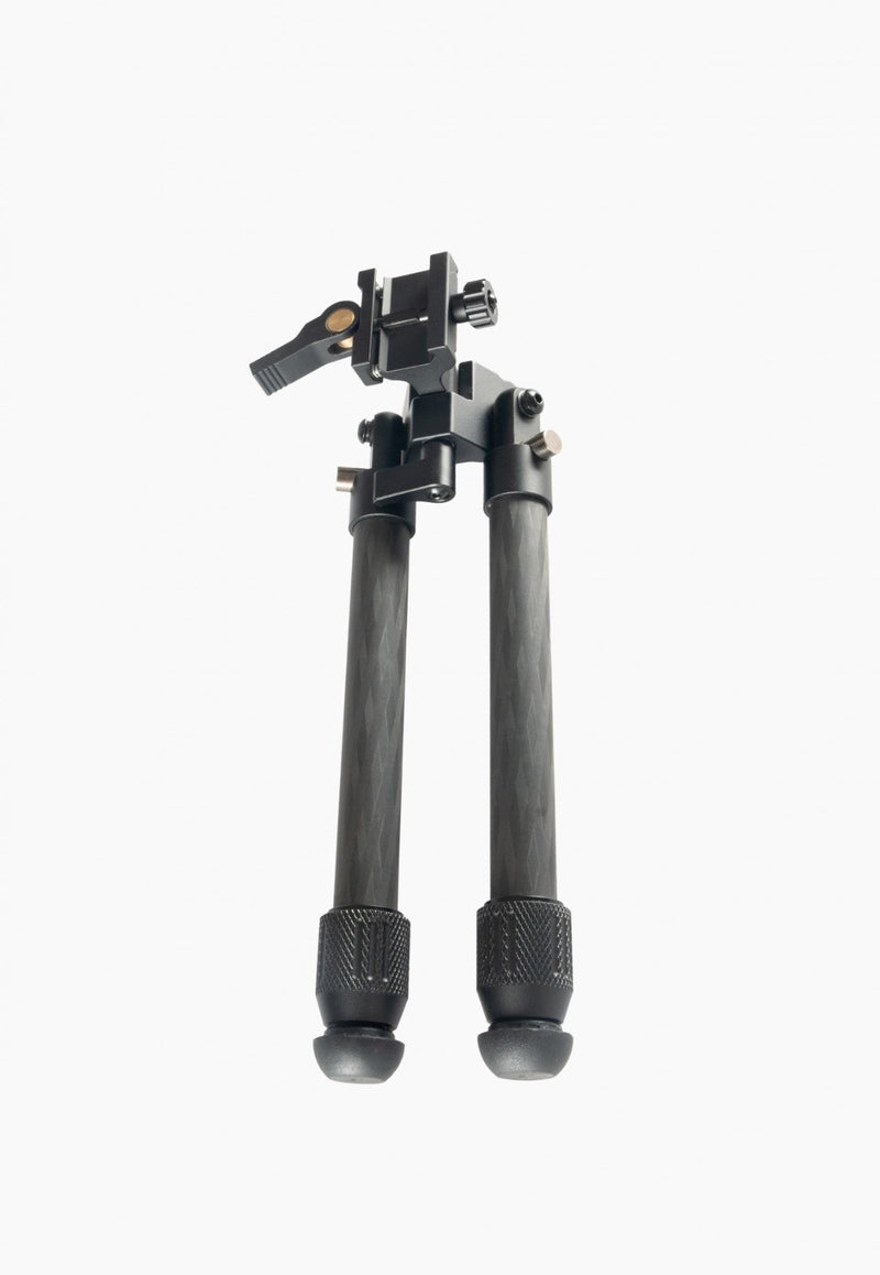 Load image into Gallery viewer, Linkogear HB-C01L Carbon Fiber Tac Bipod – QD Picatinny – Rubber &amp; Spike Feet
