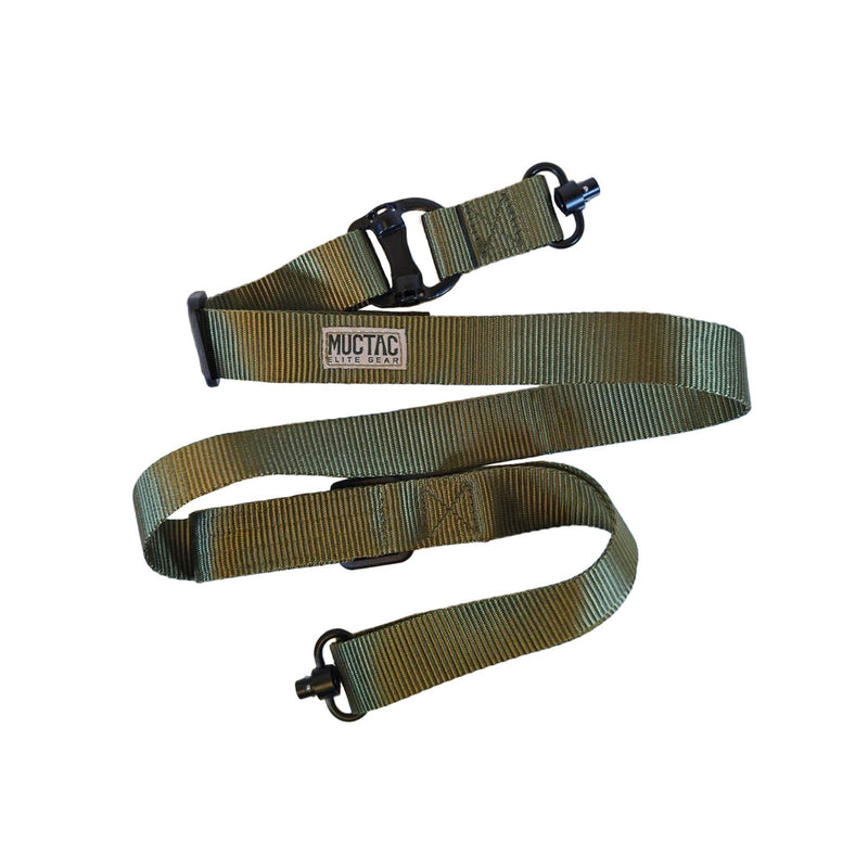 Load image into Gallery viewer, MUCTAC Elite Convertible 2 to 1 Point Rifle Sling QD Swivels 1000D Nylon
