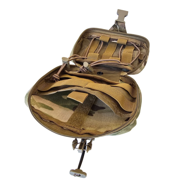 Load image into Gallery viewer, MUCTAC IFAK Rip Away Medical Pouch MOLLE 500D Nylon EMT First Aid Utility Bag
