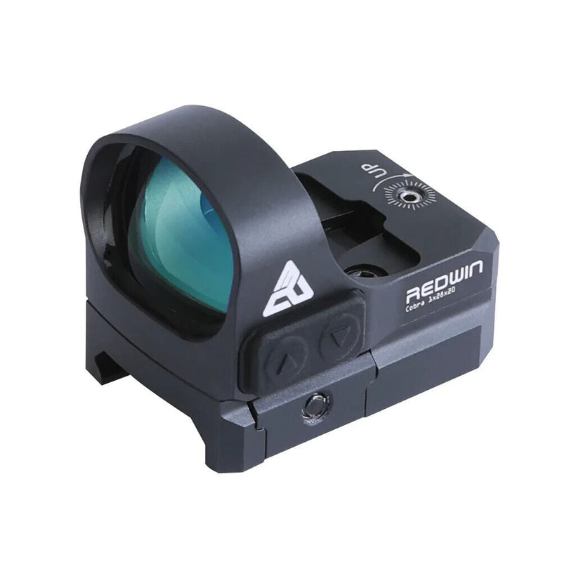 Load image into Gallery viewer, Red Win Cobra 28x20 Green Dot Sight - ALS &amp; Manual, IPX67, 8-Level Illumination
