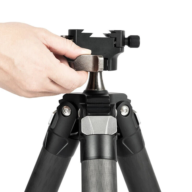 Load image into Gallery viewer, Linkogear HT-404CS Carbon Fiber Hunting Tripod Rest w/ Picatinny QR Lock

