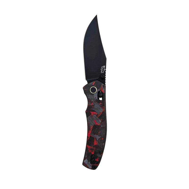 Load image into Gallery viewer, MUCTAC Ember &amp; Smoke Folding Knife – 14C28N Steel, Crossbar Lock, EDC
