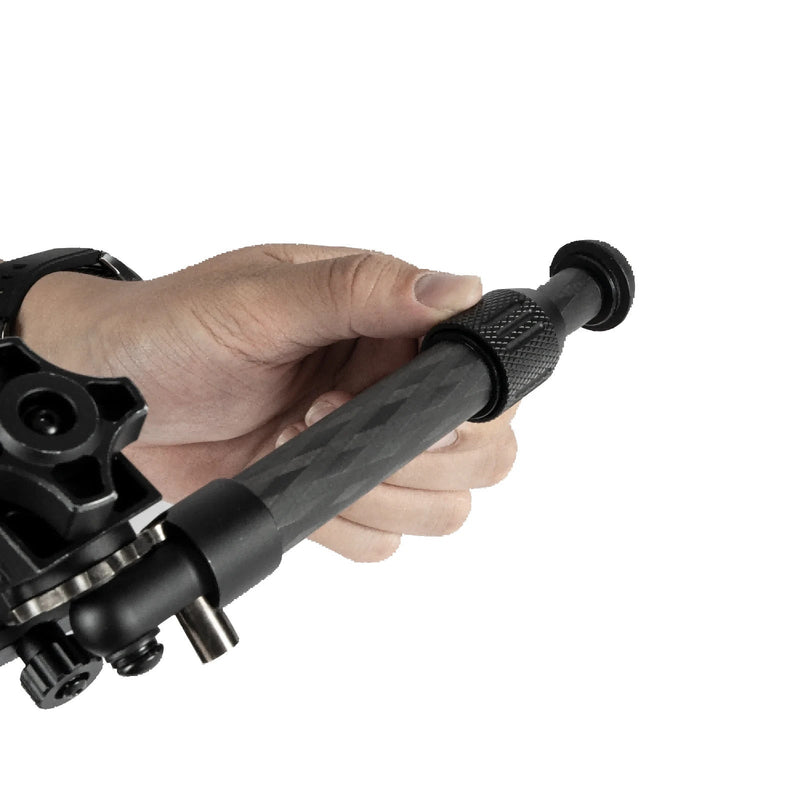Load image into Gallery viewer, Linkogear HB-C02 Carbon Fiber Bipod QD Picatinny 7–9.8" Cant, Swivel

