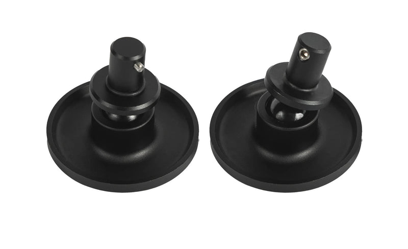 Load image into Gallery viewer, Linkogear Universal Bipod Feet BSP-01 BSP-02 BSP-03 Aluminum Stainless Terrain - Pair
