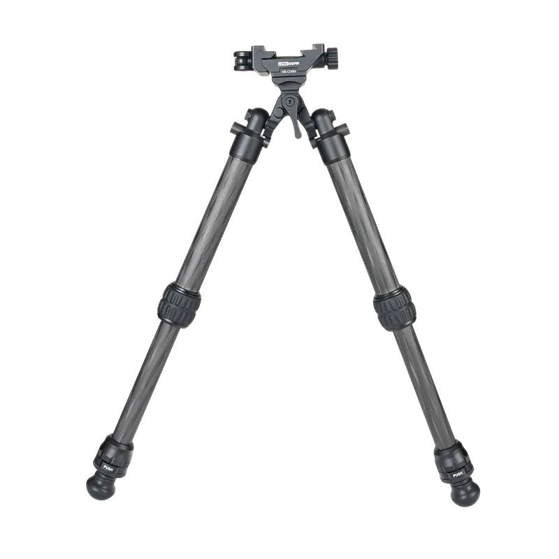 Load image into Gallery viewer, Linkogear HB-C06M Carbon Fiber Bipod 7.5"-25.9" Arca &amp; Picatinny
