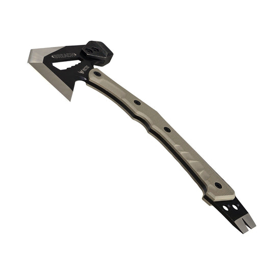 MUCITUP MUCTAC Breach Bushcraft Axe Pry Tool w/ Kydex Sheath