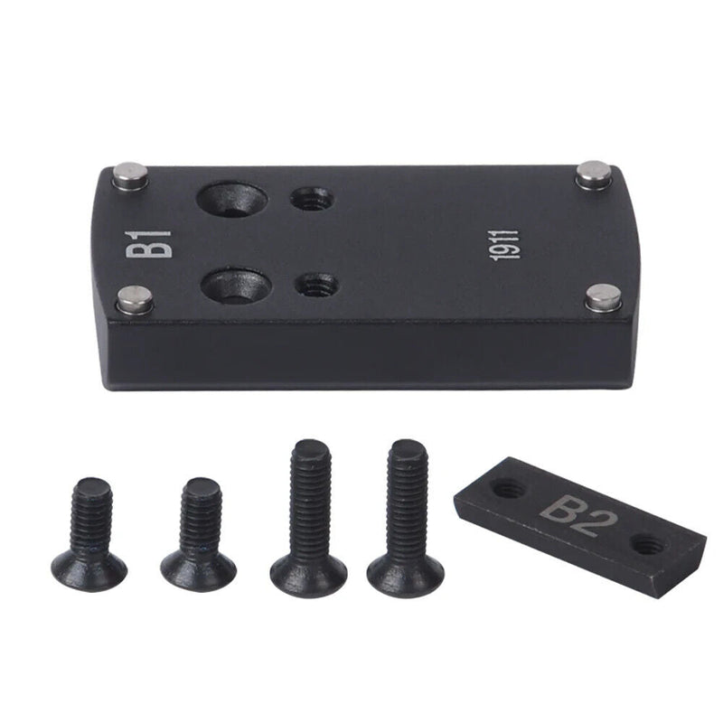 Load image into Gallery viewer, Red Win Pistol Sight Mount Bases - Glk, 1911, Sig, Beretta, Springfield, HK
