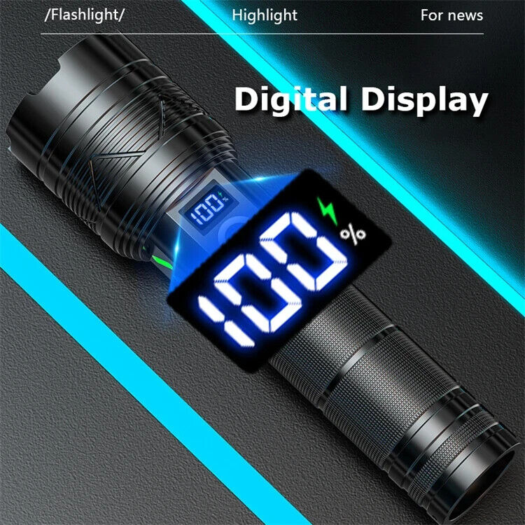 Load image into Gallery viewer, Blazer 5000 Tactical Flashlight &amp; 30W Powerbank, Military-Grade, 950,000 LM

