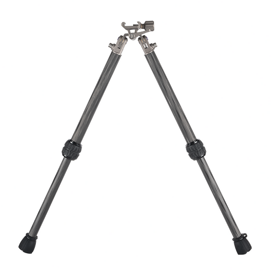 Linkogear Titanium Carbon Fiber Bipod 5.3oz Ultralight Adjustable 4.9"-12.8"